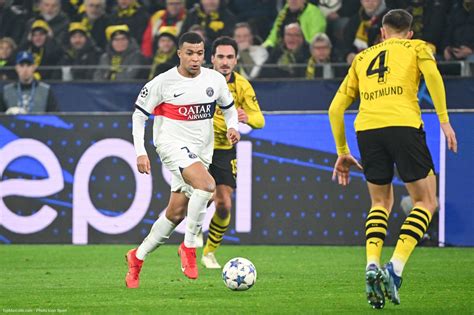 Match Dortmund PSG chaîne TV et compos officielles