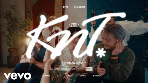 Vxon Knt Kanta Ng Tanga Live Session Youtube