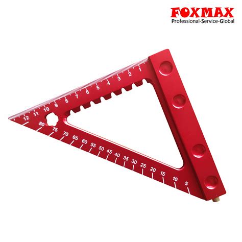 Aluminum Alloy Woodworking Triangle Ruler Square Positioning Ruler Fx S25 China Triangle