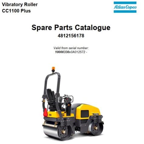 Dynapac Vibratory Roller Cc Parts Operation Maintenance Manual