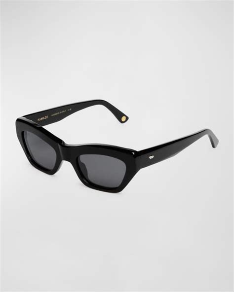 Lanvin Signature Acetate Cat Eye Sunglasses Neiman Marcus