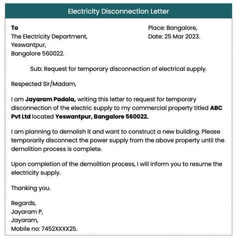 Authorization Letter For New Electricity Connection Authorization The