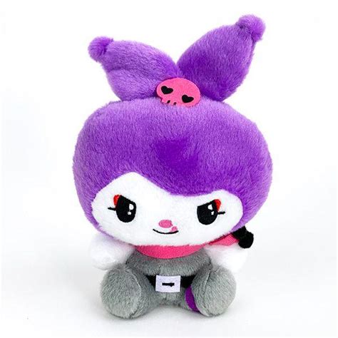 Buy Sanrio Romina Fluffy Plush Toy Interior Kuromi Purple From Japan