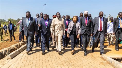 PHOTOS President Ruto Arrives For Devolution Conference In Eldoret