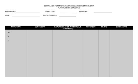 Estructura De Planificaci N Docx