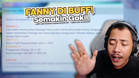 FANNY DI BUFF DWI WOII MENGGILA PARAH Mobile Legends YouTube