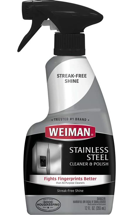 Weiman Stainless Steel Cleaner Polish 12 Fl Oz Amazon In Health