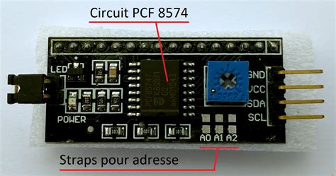 Afficheur LCD 2 lignes de 16 caractères interface I2C Les Fabriqueurs