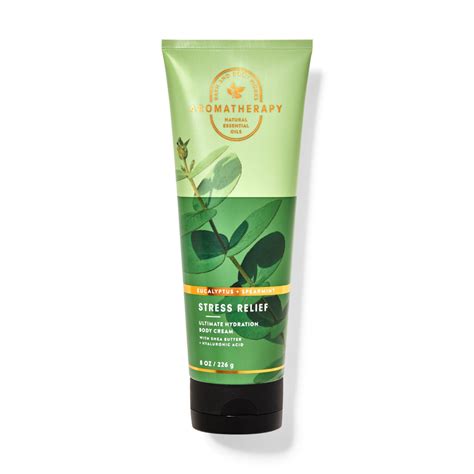 Jual BBW Eucalyptus Spearmint Aromatherapy Stress Relief Body Cream