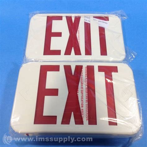 LITHONIA LIGHTING LED EXIT SIGN 13M595 | Exit sign, Lithonia lighting ...