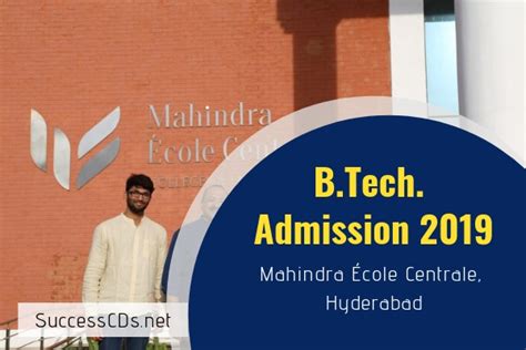 Mahindra Ecole Centrale Btech Admission 2019 Dates Eligibility