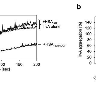 HOCl Treated Human Serum Decreases Protein Aggregation Human Serum