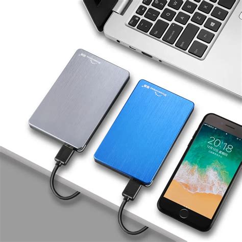 Blueendless Ultra Slim Portable External Hard Drive 1TB 2tb USB3 0 Hard