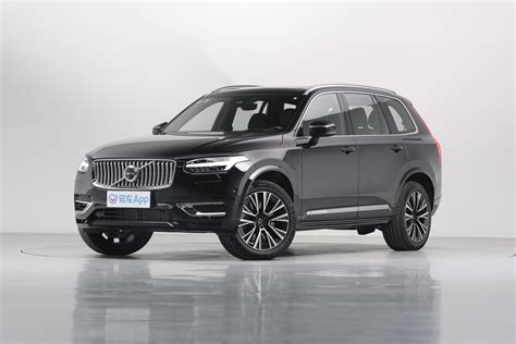 【沃尔沃xc90 插电混动2 0t 62km 长续航智尊豪华版侧前45度车头向左水平图片 汽车图片大全】 易车