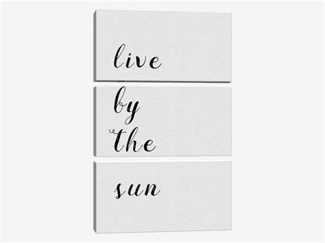 Live By The Sun Canvas Print By Orara Studio Icanvas