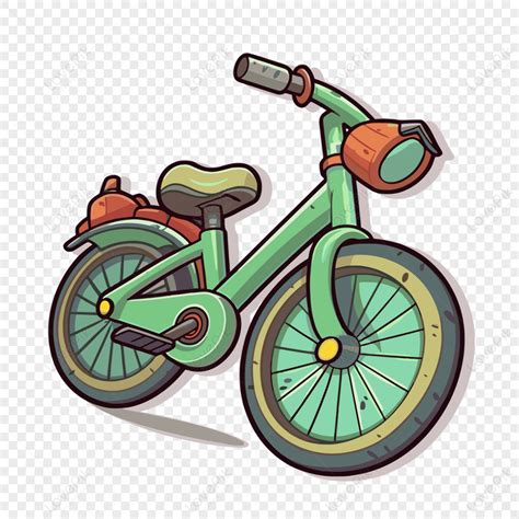 卡通手繪自行車插畫t剪貼畫 向量插畫插畫手繪eps圖案素材免費下載，可愛卡通圖片，尺寸4267 × 4267px Lovepik