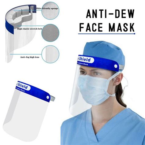 Unidades M Scara Epi Transparente Viseira Protetor Facial Face