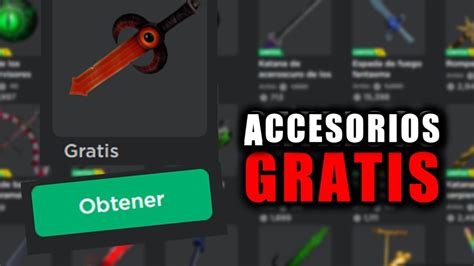 Consigue Gratis Los Nuevos Accesorios De Roblox Evento Octubre