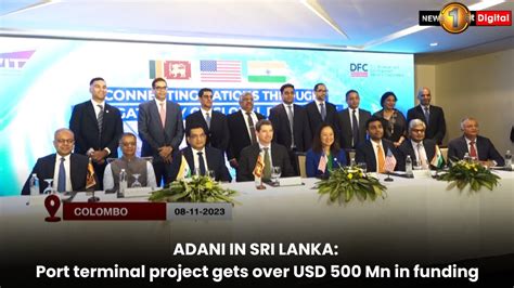 Adani In Sri Lanka Port Terminal Project Gets Over Usd Mn In