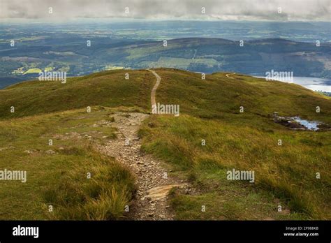 Summer Climb in the Scottish Highlands Stock Photo - Alamy