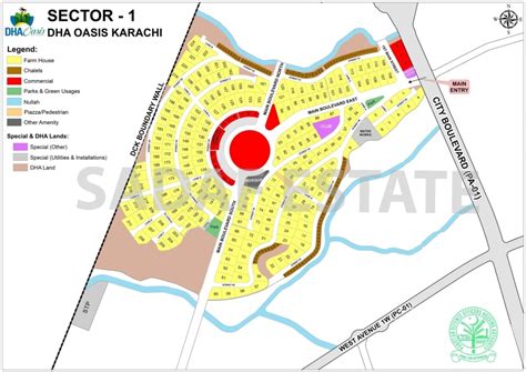 Dha City Karachi Sectors Sectors 1 To 17 Map News Prices