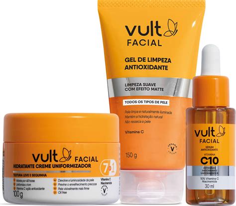 Kit Vult Facial Vitamina C Rotina De Skincare Beleza Na Web