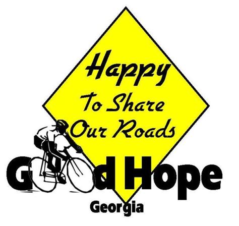 City of Good Hope | www.GoodHopeGA.com - Happy to share our roads!