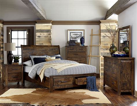 30 Unique Rustic Wood Bedroom Set - Home Decoration and Inspiration Ideas