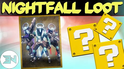 GOOD Destiny Nightfall Rewards X3 Weekly Nightfall Rewards