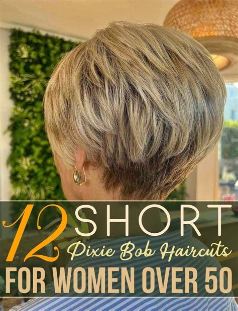 12 Short Pixie Bob Haircuts for Women Over 50 in 2024 | Pixie bob ...