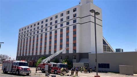 Amarillo Fire Marshal S Office Investigating Following Fire At Old Ambassador Hotel