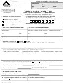 Form Rev 63 0001 Application For Property Tax Exemption Printable Pdf