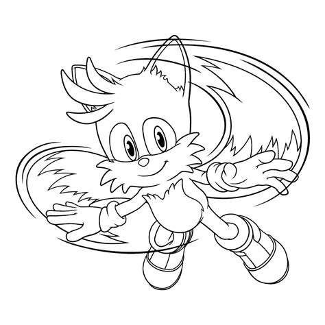 Sonic The Hedgehog Characters Coloring Pages