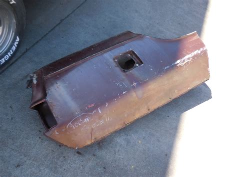 1968 1972 Chevrolet El Camino Left Quarter Panel Section Rust Free GM