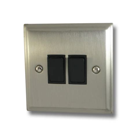 Deco Satin Nickel Sockets And Switches From Socket Store