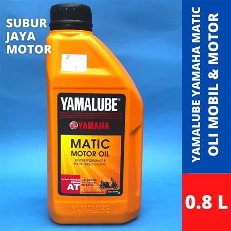 Jual OLI MOTOR YAMALUBE YAMAHA MATIC 4 STROKE MOTOR OIL 20W 40 AT 800ML