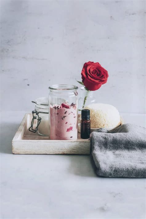 Homemade Rose Milk Bath Hello Glow