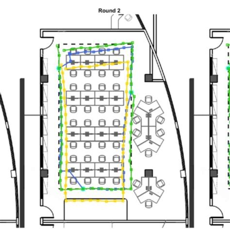 The Trajectories Of The Three Positioning Methods Of Each Round At Download Scientific Diagram