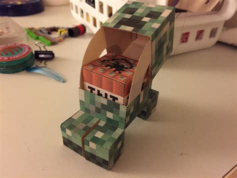 Craft Your Imagination Minecraft Mini Papercraft For Creative Minds