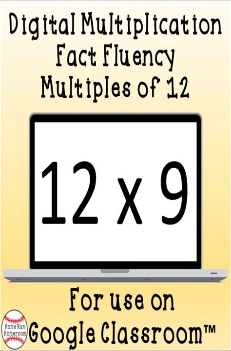 Digital Multiplication Fact Fluency Multiples Of Google Classroom