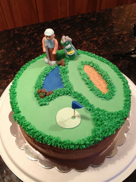 Golfer 60th Birthday Cake Gonna Attempt This For Papa Joe Golf