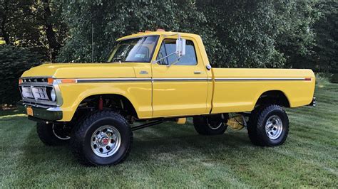 Big Yellow Ford F 250 Looks Ready To Impress Ford Daily Trucks