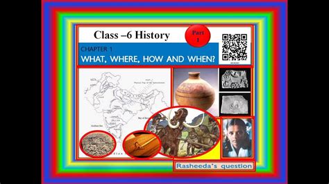 Ncert Class 6 History Chapter 1 What Where How And When Part 1 Youtube