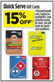 Dollar General Gift Cards Promotion