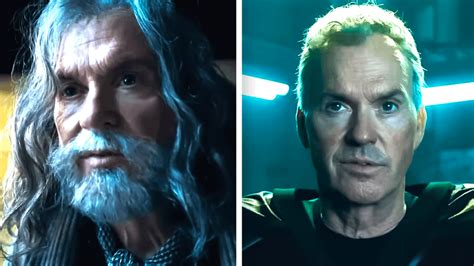 The Flash Just Gave Michael Keaton S Batman A Scruffy Beard Photos