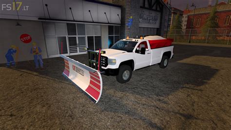 2016 GMC Sierra 3500 HD Plow Truck V 1 0 FS17 Mods