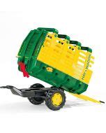 Rolly Toys Rollymulti Trailer John Deere Sl Pvagn Till Tramptraktor