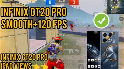 INFINIX GT20 PRO TDM GAMEPLAY PUBG MOBILE AND BGMI IPAD VIEWS