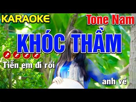 Kh C Th M Karaoke Tone Nam Karaoke Mai Ph M Youtube