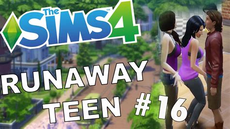 A Threesome Sims 4 Runaway Teen Challenge 16 Youtube